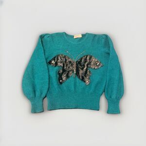 80s Vintage Juditte Premiere Made In Italy Super Kid Blend Sweater Size 42